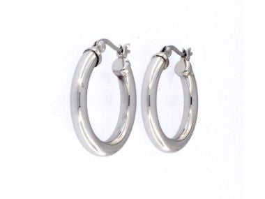 Silver Hoop Earrings