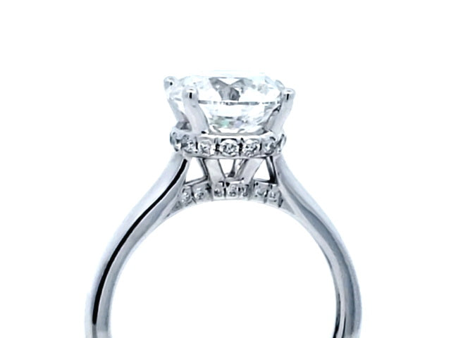 3.02 ct Lab Grown Engagement Ring