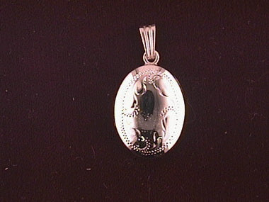 10kt Pink Gold Locket