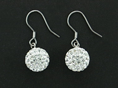 Crystal Ball Earrings