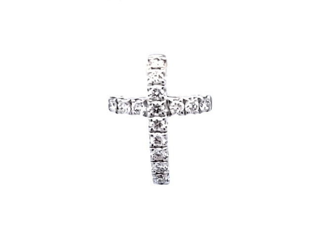 Diamond Set Cross