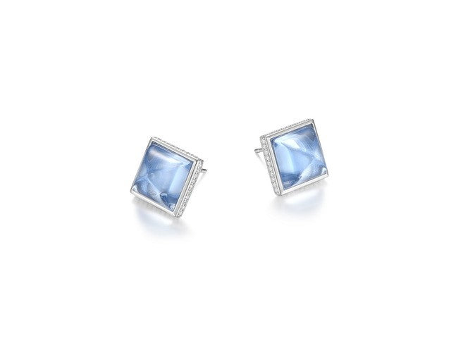 ELLE Silver Pivot Earrings