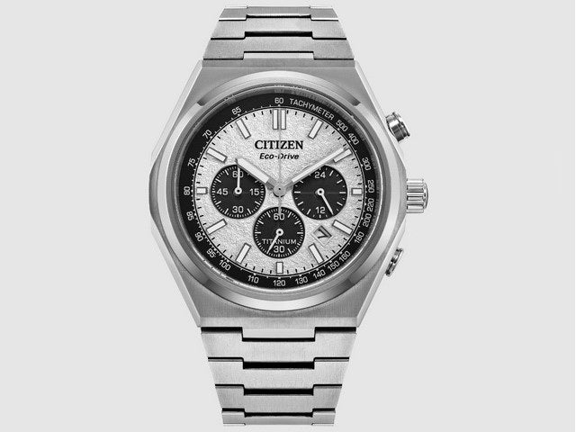 Titanium Eco-Drive Mens Watch