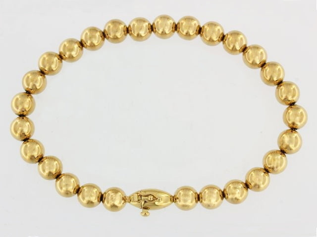 14KT Bead Bracelet